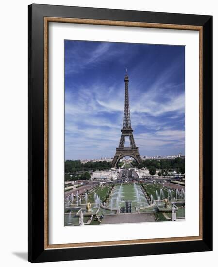 Trocadero and the Eiffel Tower, Paris, France-Hans Peter Merten-Framed Photographic Print