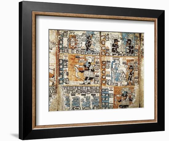 Trocortesian or Madrid Codex-null-Framed Art Print