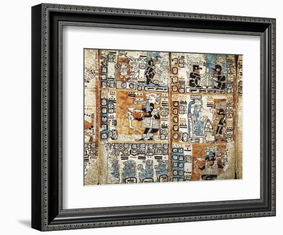 Trocortesian or Madrid Codex-null-Framed Art Print