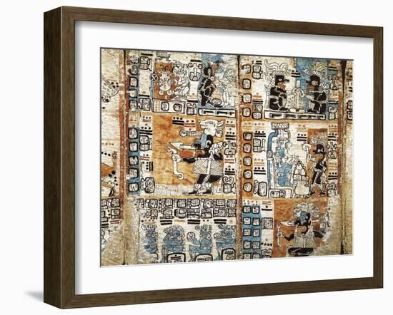 Trocortesian or Madrid Codex-null-Framed Art Print