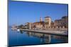 Trogir Harbour, Trogir, Dalmatian Coast, Croatia-Neil Farrin-Mounted Photographic Print