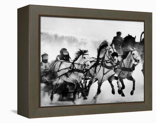 Troika Race at Hippodrome-Stan Wayman-Framed Premier Image Canvas