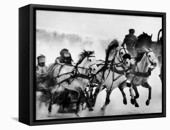 Troika Race at Hippodrome-Stan Wayman-Framed Premier Image Canvas