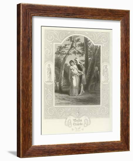 Troilus and Cressida, Act III, Scene II-Joseph Kenny Meadows-Framed Giclee Print