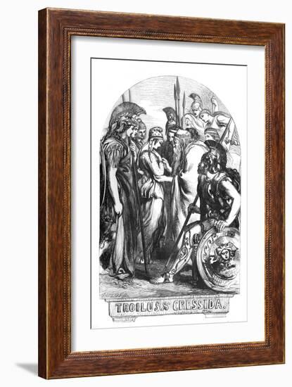 Troilus and Cressida-John Gilbert-Framed Giclee Print