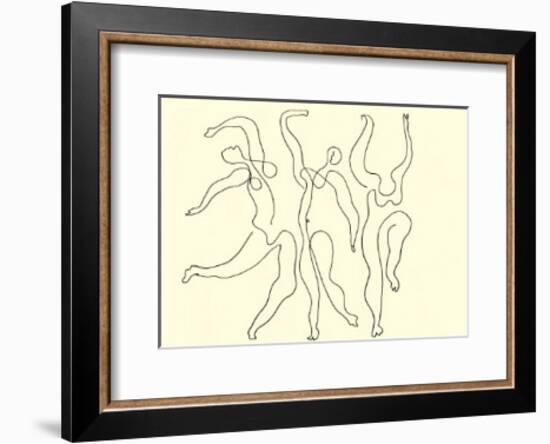 Trois Danseuses, c.1924-Pablo Picasso-Framed Serigraph