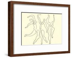 Trois Danseuses, c.1924-Pablo Picasso-Framed Serigraph