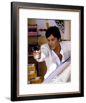 Trois hommes a Abattre by JacquesDeray with Alain Delon, 1980 (photo)-null-Framed Photo