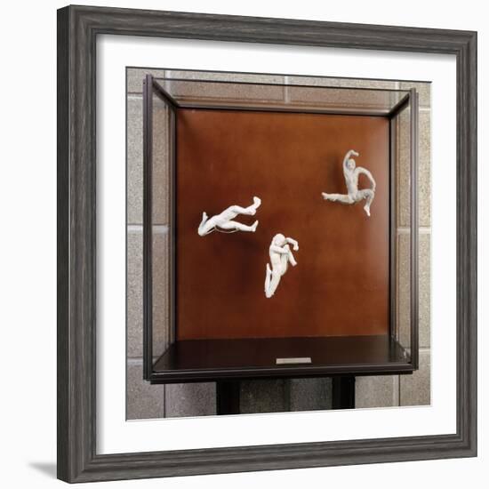 Trois mouvements de danse H, I, F-Auguste Rodin-Framed Giclee Print