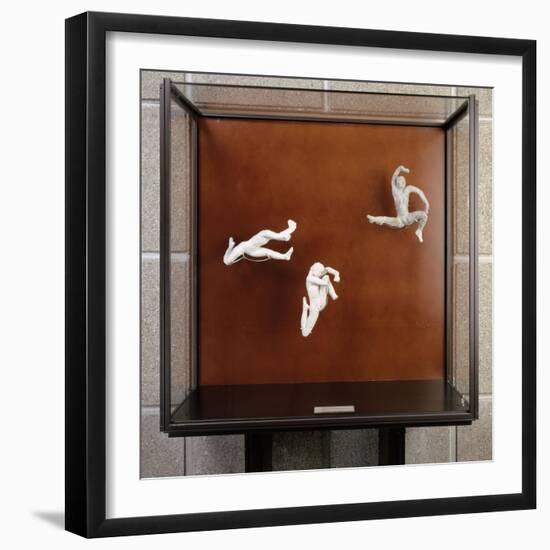 Trois mouvements de danse H, I, F-Auguste Rodin-Framed Giclee Print
