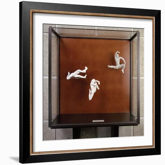 Trois mouvements de danse H, I, F-Auguste Rodin-Framed Giclee Print