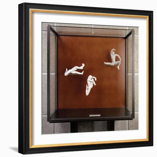 Trois mouvements de danse H, I, F-Auguste Rodin-Framed Giclee Print