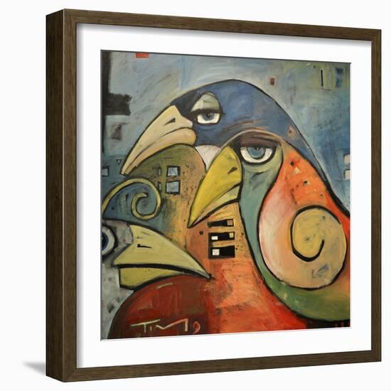 Trois Oiseaux-Tim Nyberg-Framed Giclee Print