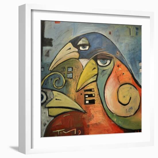 Trois Oiseaux-Tim Nyberg-Framed Giclee Print