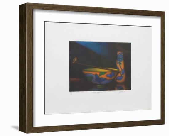 Trois papillons-Laurent Schkolnyk-Framed Limited Edition