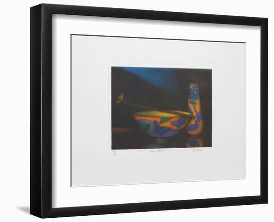 Trois papillons-Laurent Schkolnyk-Framed Limited Edition