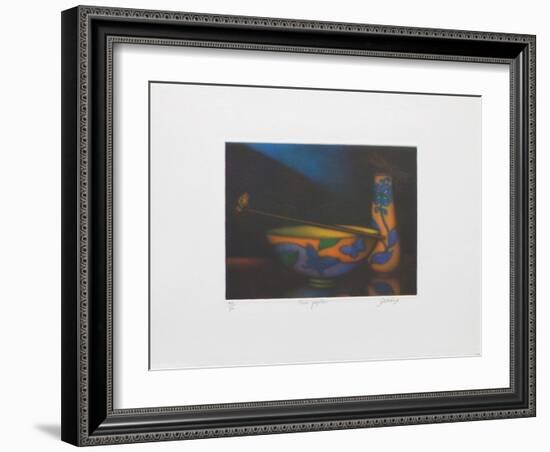 Trois papillons-Laurent Schkolnyk-Framed Limited Edition