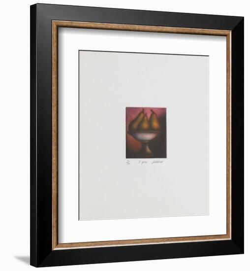 Trois poires-Laurent Schkolnyk-Framed Limited Edition