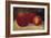 Trois pommes rouges-Gustave Courbet-Framed Giclee Print