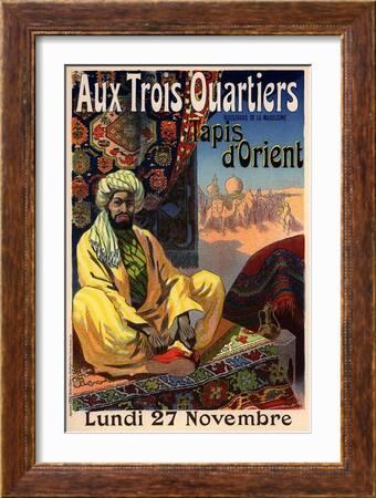 Trois Quartiers - Tapis D'Orient, 1890s' Giclee Print - René Louis Péan |  Art.com