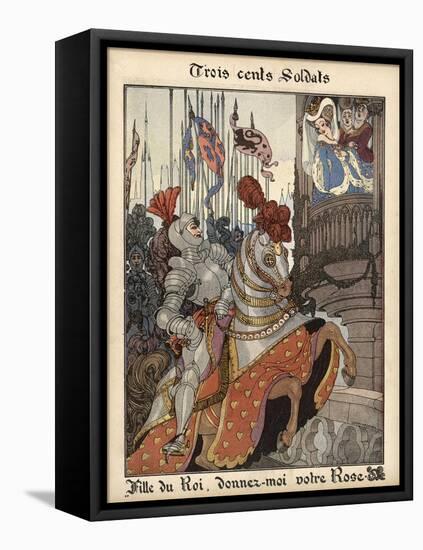 Troise Cents Soldats-Gerda Wegener-Framed Stretched Canvas