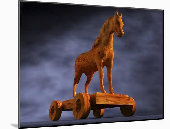 Trojan Horse, Computer Artwork-Christian Darkin-Mounted Photographic Print