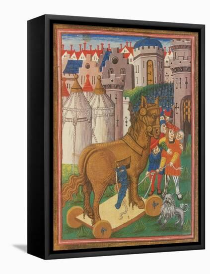 Trojan Horse-Science Source-Framed Premier Image Canvas