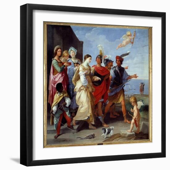 Trojan War: Abduction of Helene , 1631 (Oil on Canvas)-Guido Reni-Framed Giclee Print