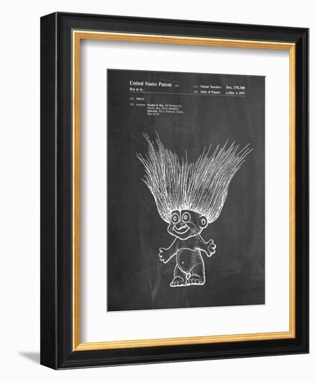 Troll Doll Patent-null-Framed Art Print