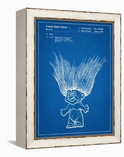 Troll Doll Patent-null-Framed Stretched Canvas