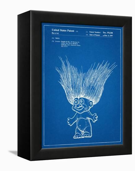 Troll Doll Patent-null-Framed Stretched Canvas