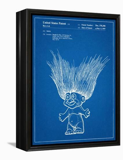 Troll Doll Patent-null-Framed Stretched Canvas