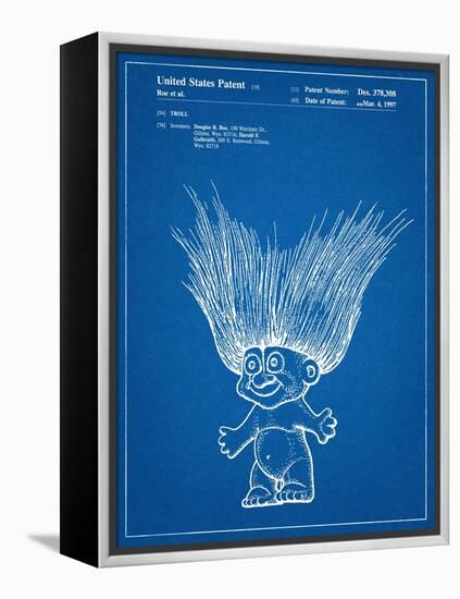 Troll Doll Patent-null-Framed Stretched Canvas