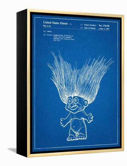 Troll Doll Patent-null-Framed Stretched Canvas