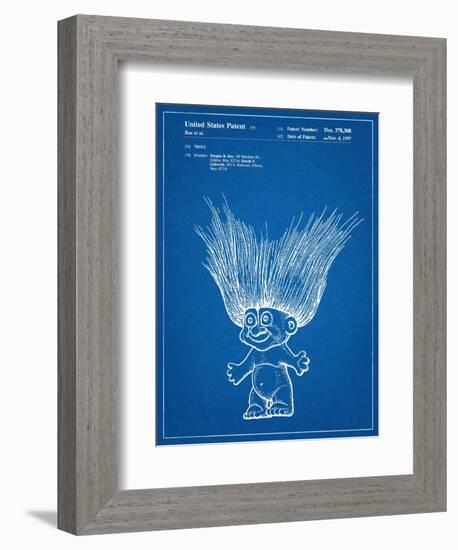 Troll Doll Patent-null-Framed Premium Giclee Print
