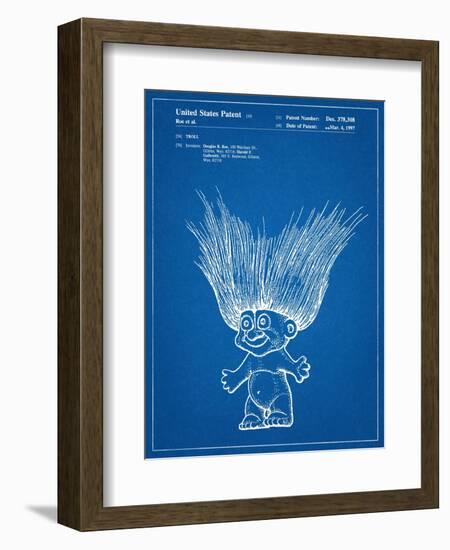 Troll Doll Patent-null-Framed Premium Giclee Print