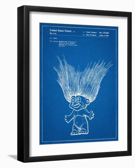 Troll Doll Patent-null-Framed Art Print