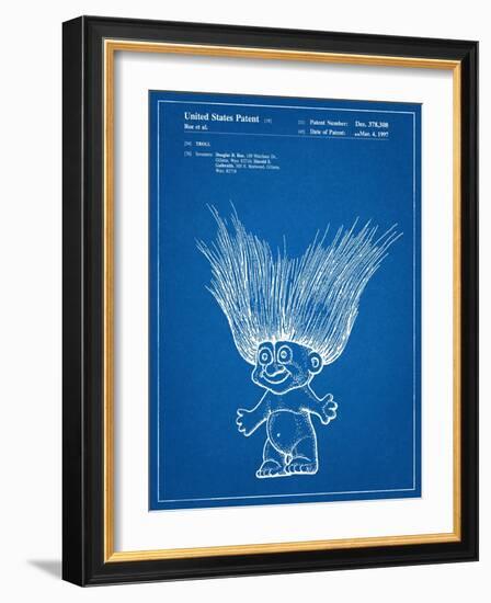 Troll Doll Patent-null-Framed Art Print