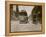 Trolleys and Cars-Lewis Wickes Hine-Framed Stretched Canvas