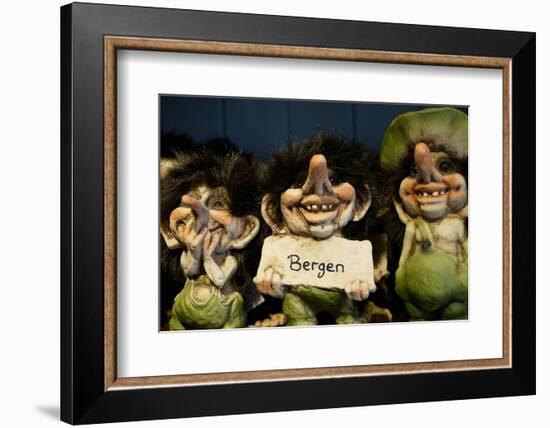 Trolls, Bergen, Hordaland, Norway, Scandinavia, Europe-Robert Harding-Framed Photographic Print