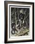 Trolls May be Big But They're Also Thick-Theodor Kittelsen-Framed Photographic Print