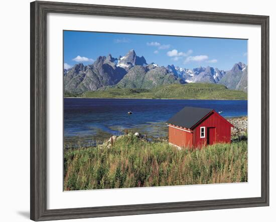 Trolltinden Mountains, Lofoten Islands, Norway-Gavin Hellier-Framed Photographic Print