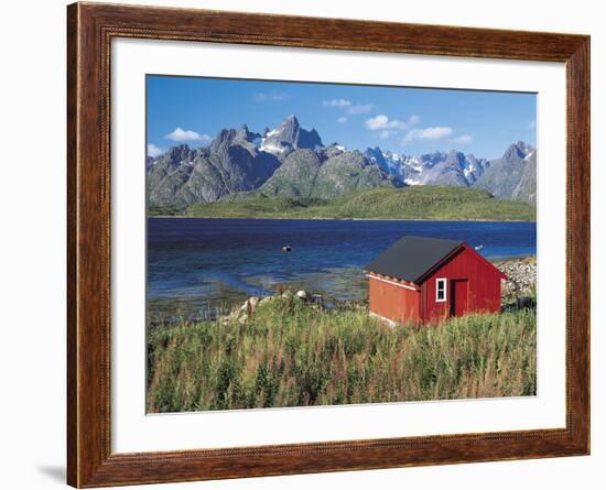 Trolltinden Mountains, Lofoten Islands, Norway-Gavin Hellier-Framed Photographic Print