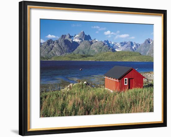 Trolltinden Mountains, Lofoten Islands, Norway-Gavin Hellier-Framed Photographic Print