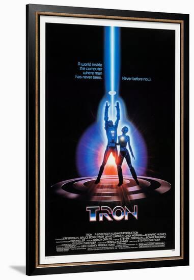 TRON, 1982-null-Framed Poster