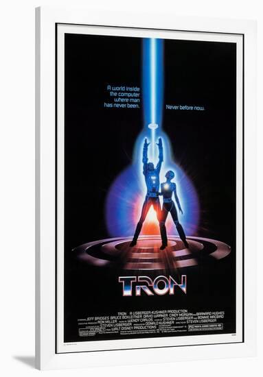 TRON, 1982-null-Framed Poster