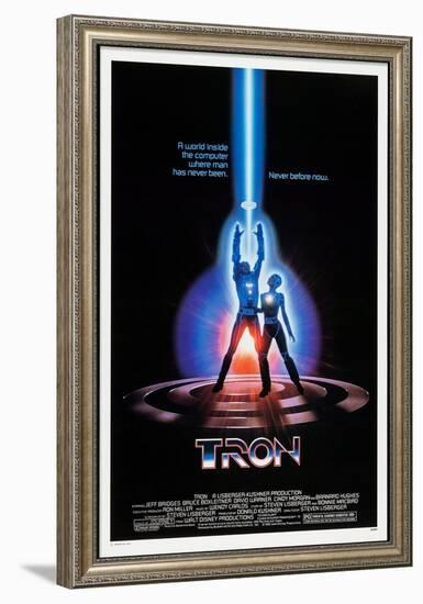 TRON, 1982-null-Framed Poster