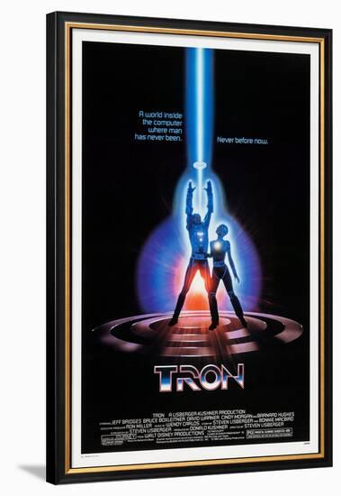 TRON, 1982-null-Framed Poster