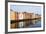 Trondheim, Norway, Old Warehouses Now Homes over the River-Bill Bachmann-Framed Photographic Print