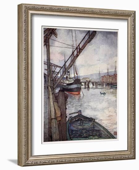 Trondhjem, 1905-Nico Jungman-Framed Giclee Print